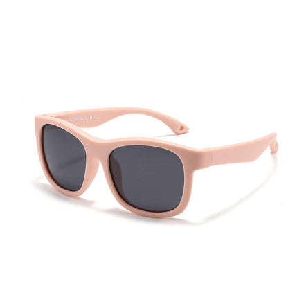 Wholesale 0-3 Years Old Baby Outdoor Silicone Frame Sunglasses