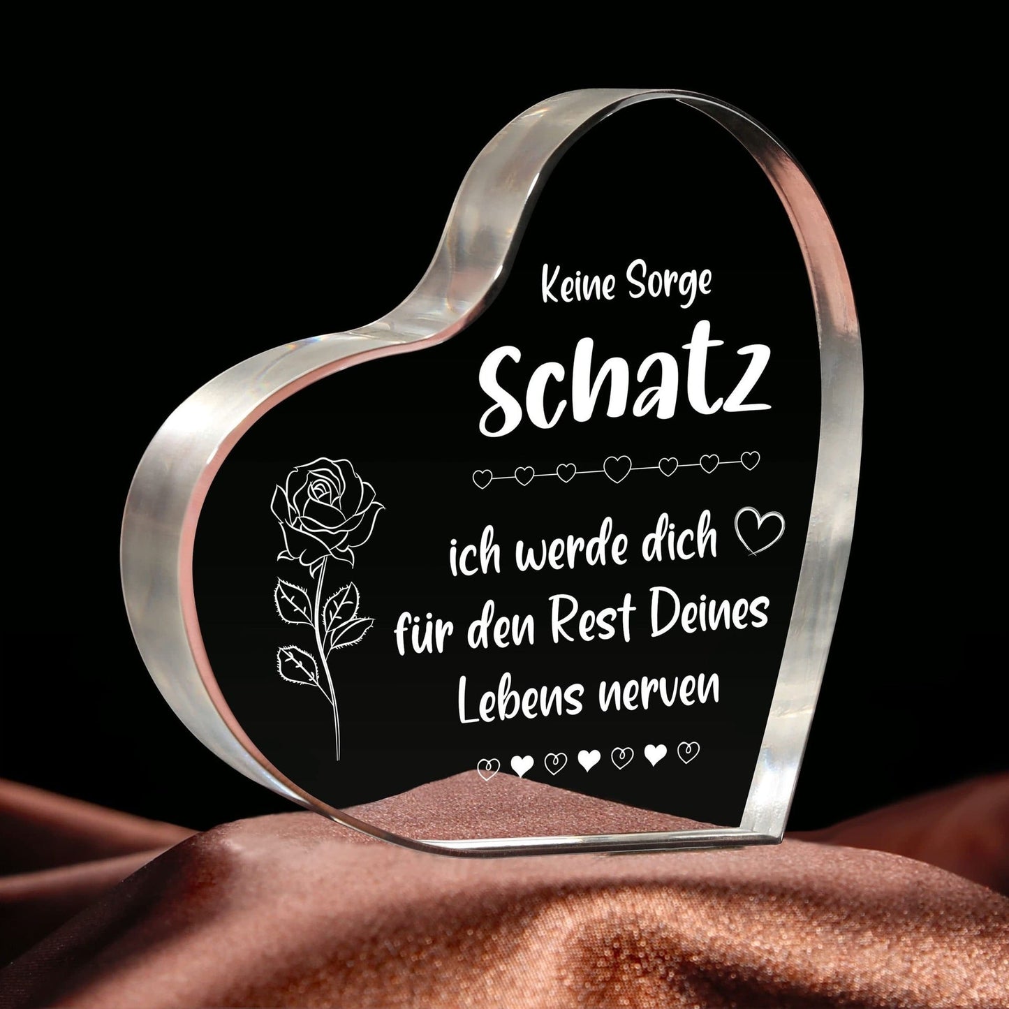 Mother's Day Love Transparent Acrylic Ornaments