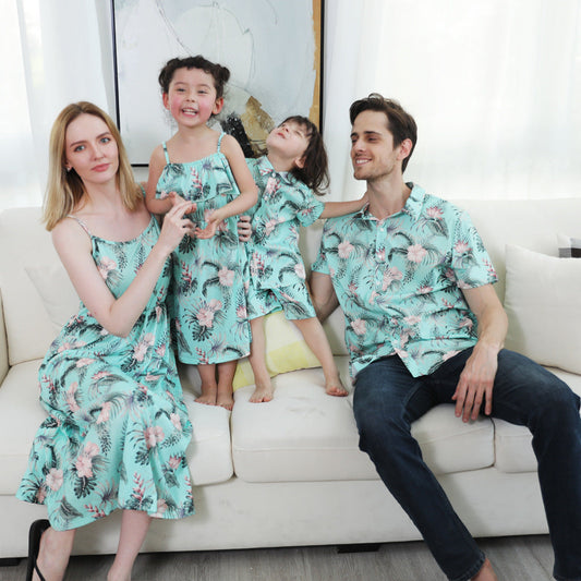 Wholesale baby family parent-child cotton Baby Clothes