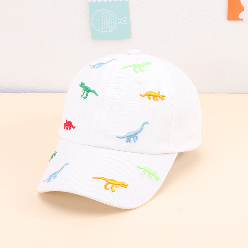 Cotton Kids Embroidered Cartoon Baseball Cap