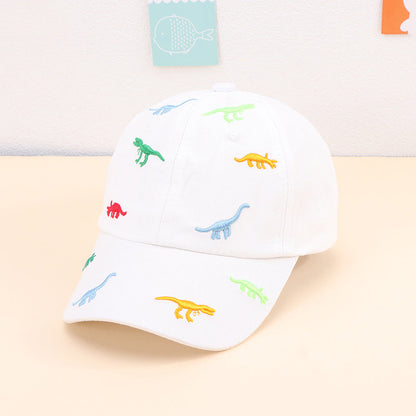 Cotton Kids Embroidered Cartoon Baseball Cap
