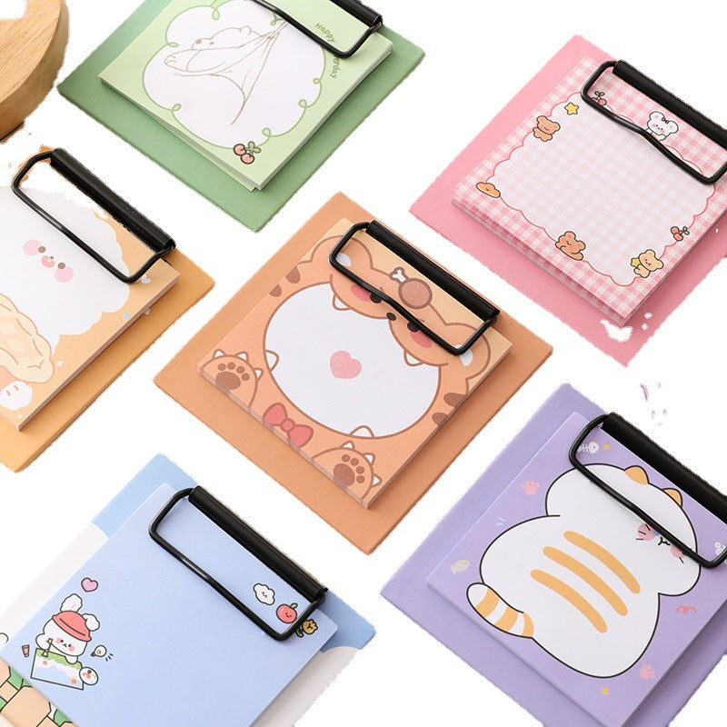 Cute Mini Board Clip Paper Convenience Stickers