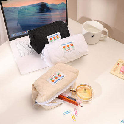 Cute Little Flower Love Pillows, Cotton Cloth Pen Bags