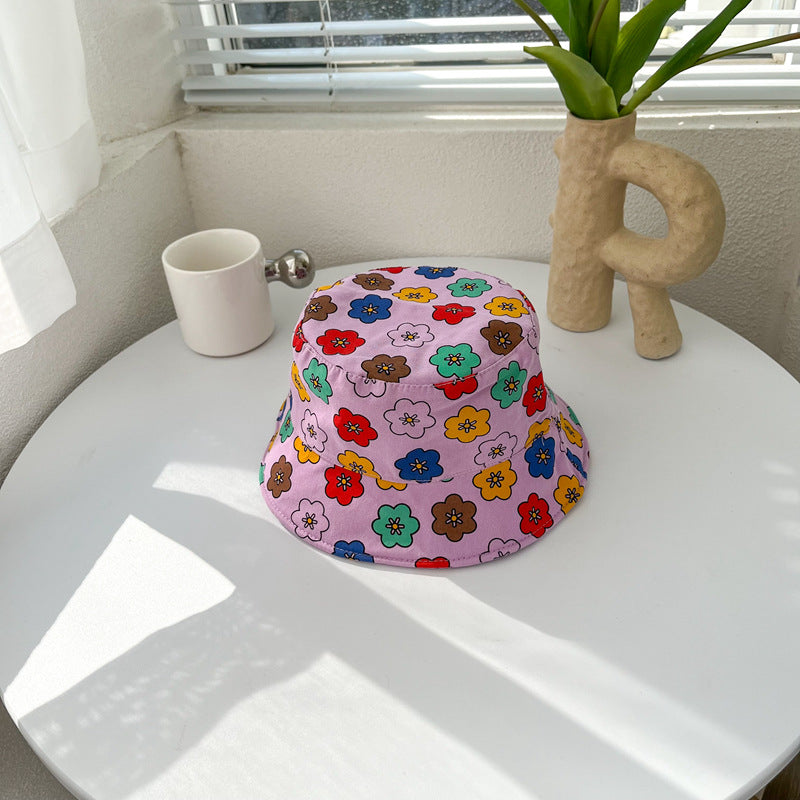 Summer Thin Cotton Kids Bucket Hat