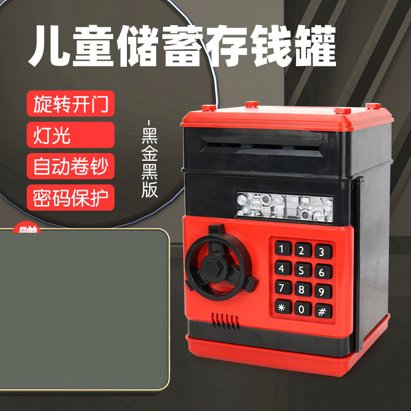 Kids Cartoon Piggy Bank Plastic TOY