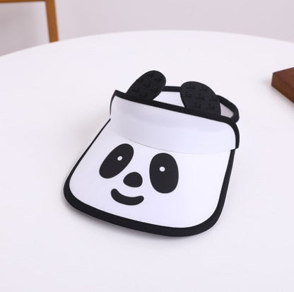 Summer Children's Cotton Cartoon Panda Empty Hat