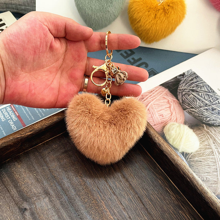 Tassel Love Plush Keychains