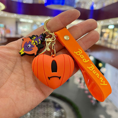 Wholesale Cartoon PVC Silicone Keychains Creative Keychain ACCVIP-KC-MiaoYi005