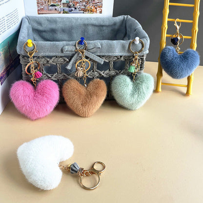 Tassel Love Plush Keychains