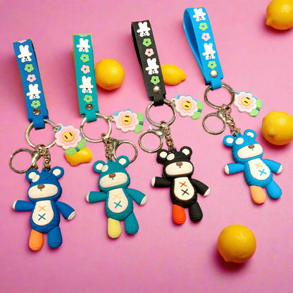 Cartoon Woolen Bear Cute Keychain