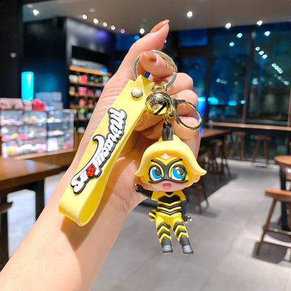 Wholesale Cartoon Cute Silicone Keychain