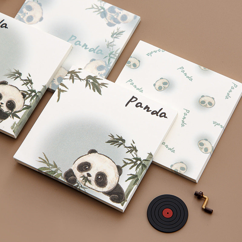 Cartoon Cute Panda Paper Sticky Notes