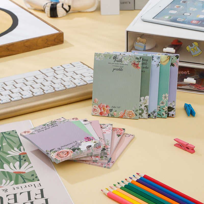 Paper Flower Convenience Stickers