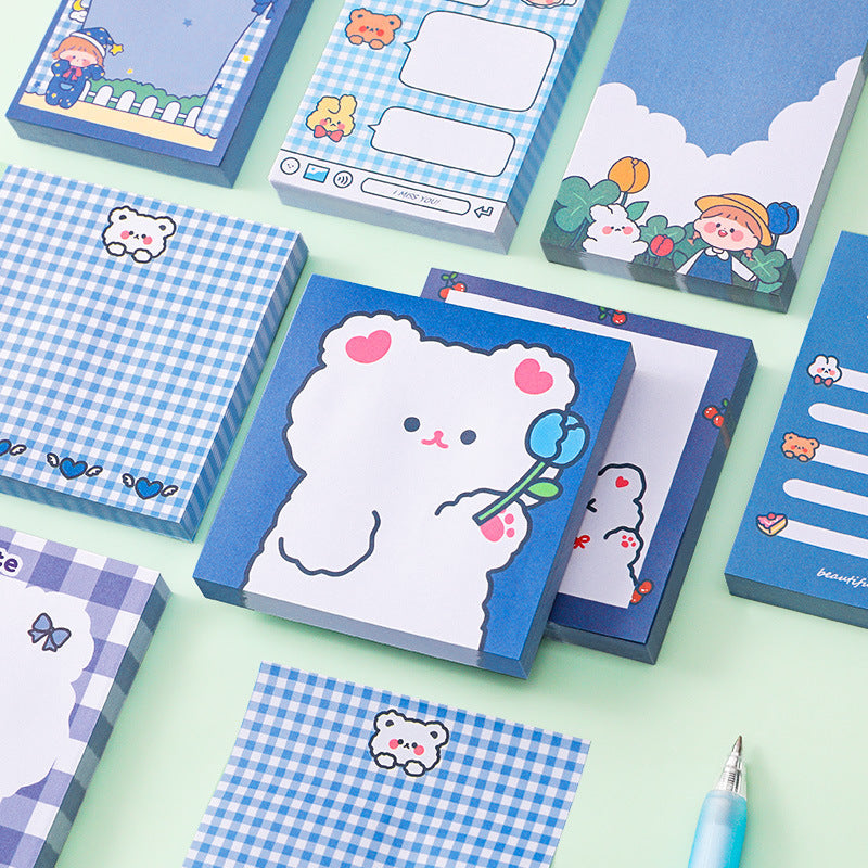 Paper Cartoon Bear Sticky Note