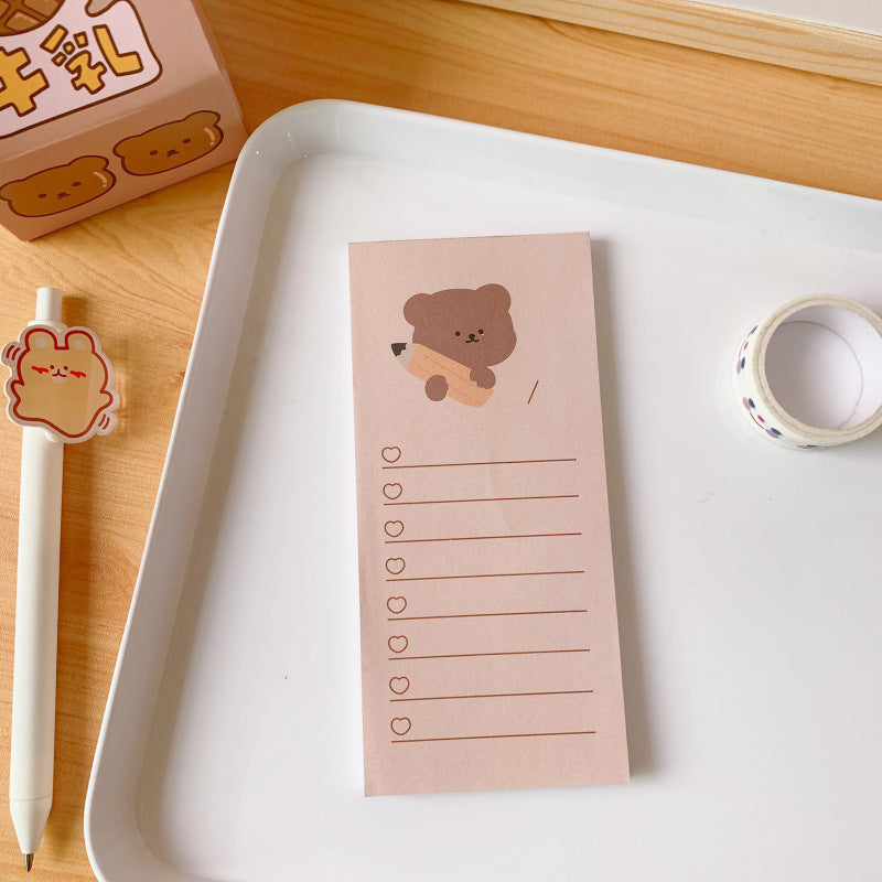 Cute Little Bear Paper Notebooks