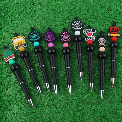 Cartoon Silicone Bead Pens