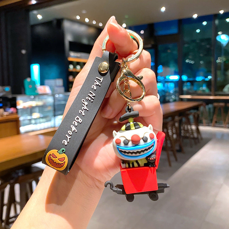 Cartoon Anime PVC Soft Glue Keychain