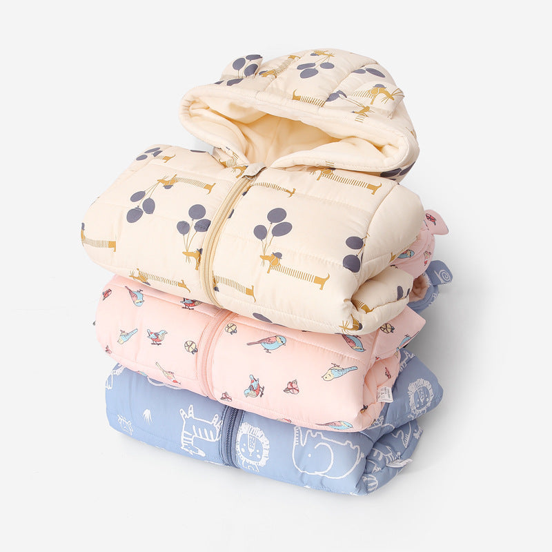 Wholesale Autumn and Winter Thickened Nylon Baby Clothes