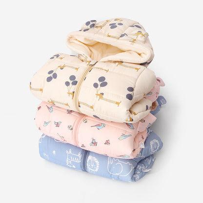 Wholesale Autumn and Winter Thickened Nylon Baby Clothes