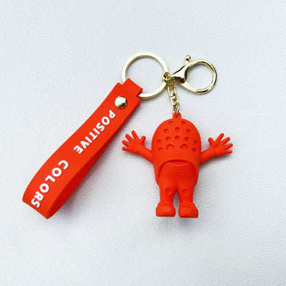 Slippers PVC Keychain