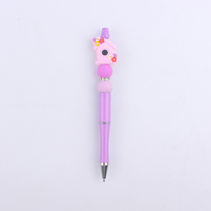 Cartoon Greenhouse Silicone DIY Bead Pen