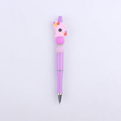 Cartoon Greenhouse Silicone DIY Bead Pen