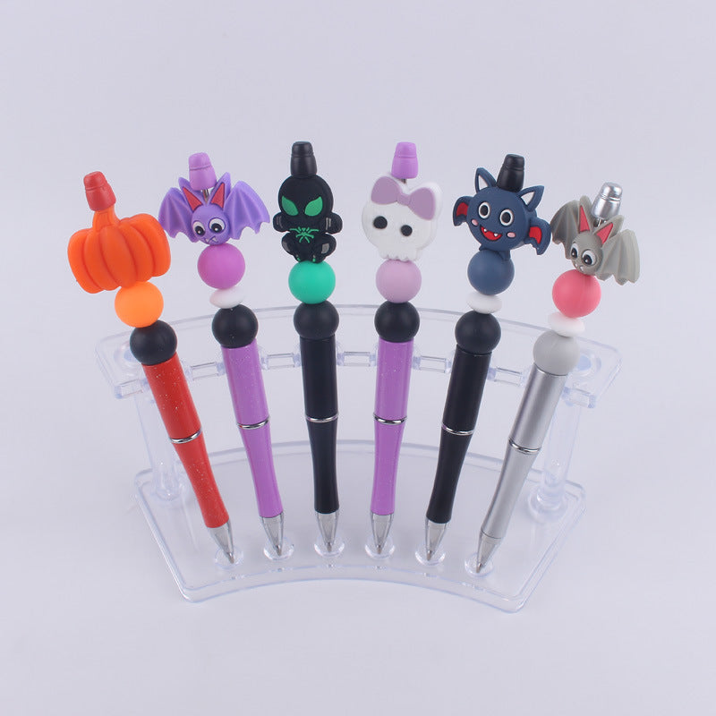 Halloween Cartoon Cute Animal Silicone Bead Bead Pen