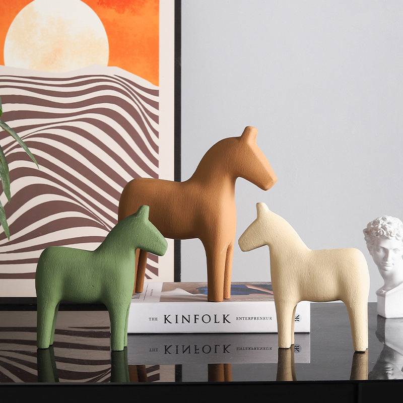 Morandi Trojan Horse Decoration