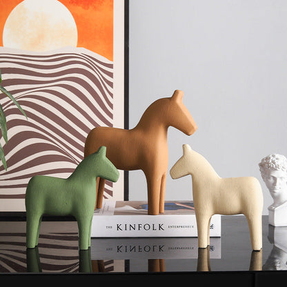 Morandi Trojan Horse Decoration