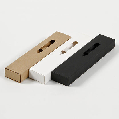 Kraft Paper Window Drawer Pen Packing Box Gift Box
