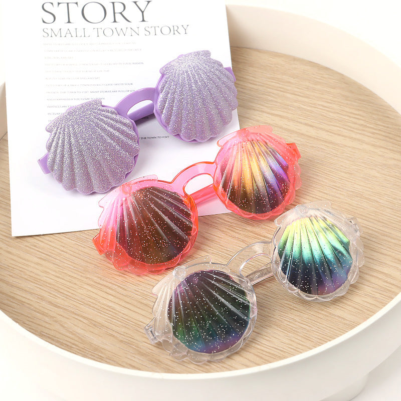 Wholesale Painted Shell Kids Sunglasses AC