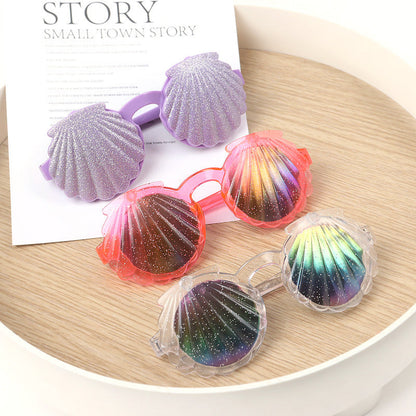 Wholesale Painted Shell Kids Sunglasses AC