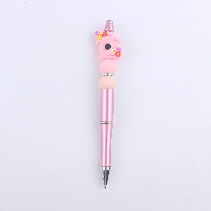 Cartoon Greenhouse Silicone DIY Bead Pen