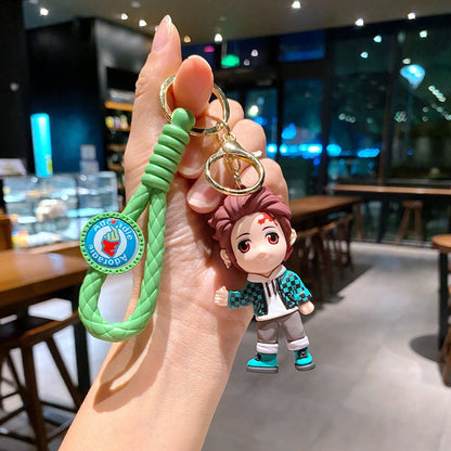 Cartoon Anime PVC Soft Keychain Creative Keychain