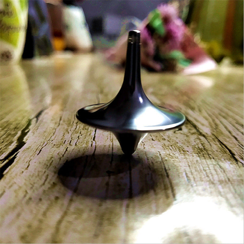 Metal Fingertip Decompression Spinning Top TOY