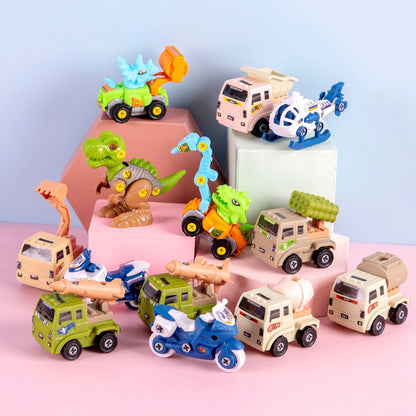 Wholesale ABS Assembled Small Car Toys
