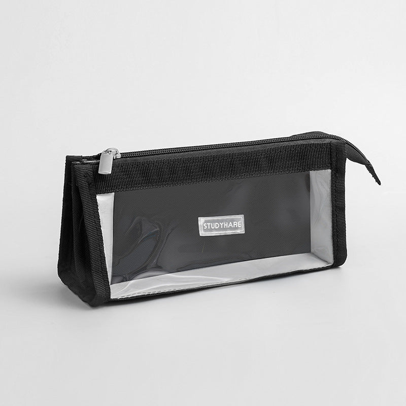 Oxford Cloth Double Layer Pencil Bag