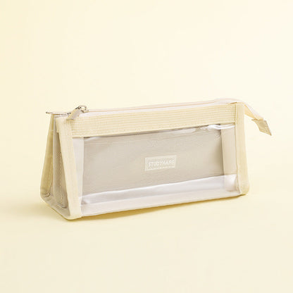 Oxford Cloth Double Layer Pencil Bag