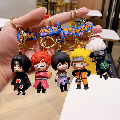 Cartoon Anime PVC Soft Glue Keychain Cute Keychain