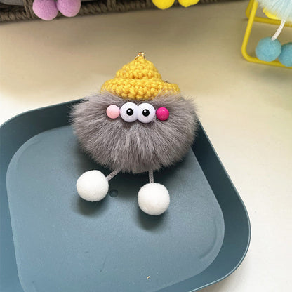 Internet celebrity ugly cute plush cute small coal