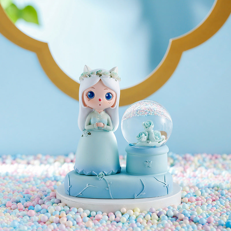 Flower Fairy Creative Resin Desktop Decoration