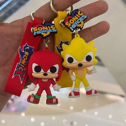 Cartoon Cute PVC Silicone Keychains Creative Keychain