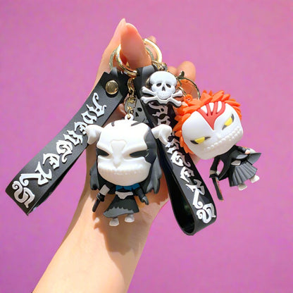 Cartoon Anime PVC Soft Keychain Creative Keychain