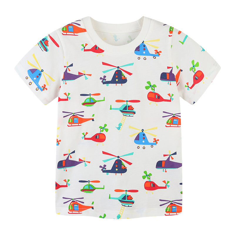 Cotton Children's Short Sleeve T-shirt