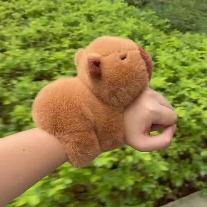 Capibala Water Porpoise Papa Ring Plush Bracelet
