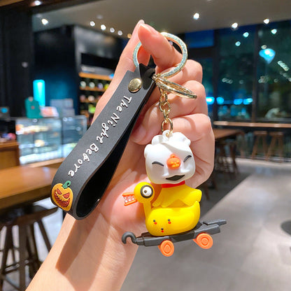 Cartoon Anime PVC Soft Glue Keychain