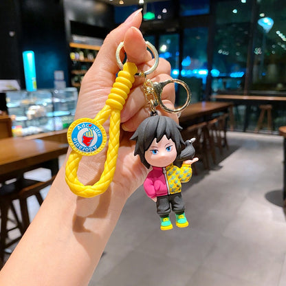 Cartoon Anime PVC Soft Keychain Creative Keychain