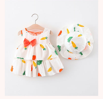 Girls Beach Dress Cotton Baby Clothes