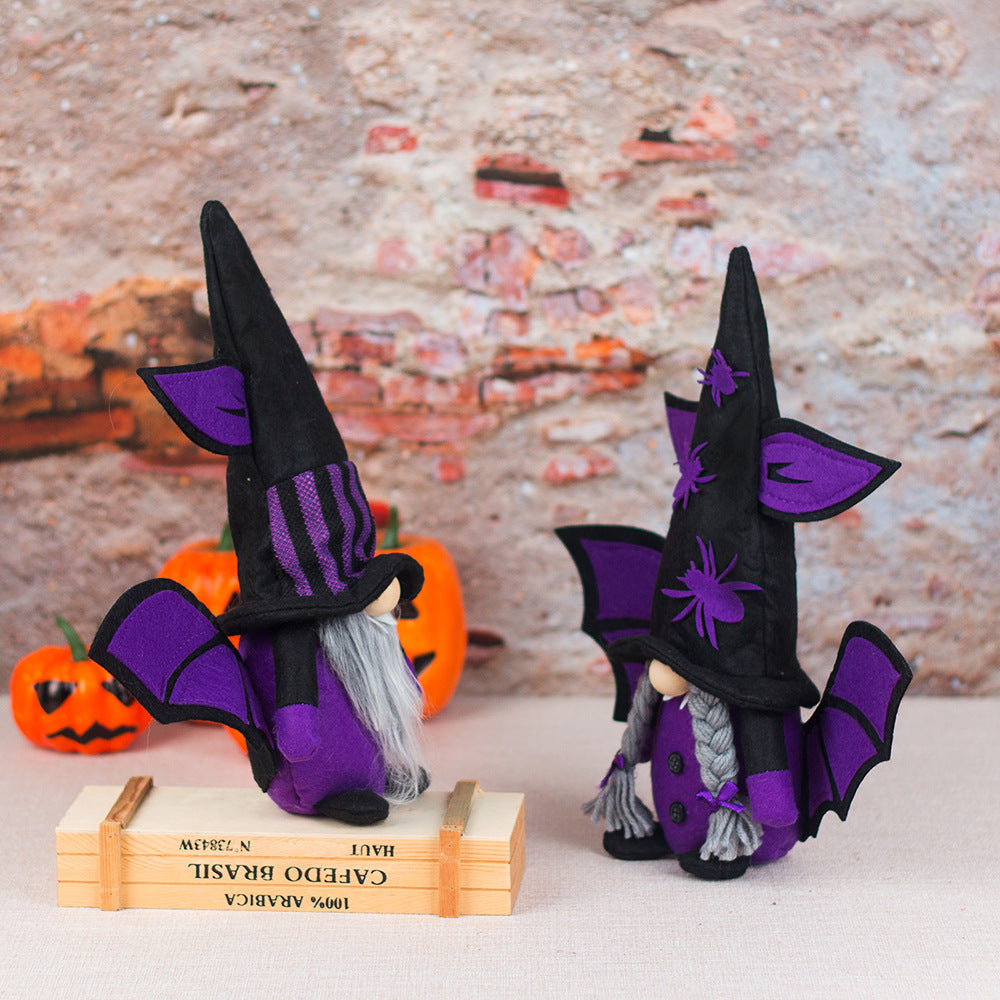 Bat Vampire Faceless Old Man Wings Halloween Dwarf