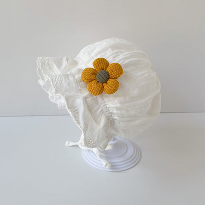 Thin Cotton Brim Baby Hat